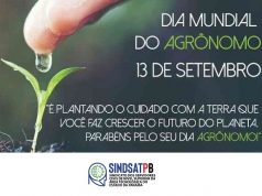 SINDSAT-PB parabeniza categoria pela passagem do Dia Mundial do Agrônomo
