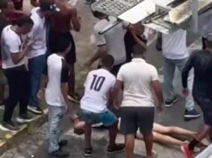 Confronto de torcidas neste sábado em Recife deixa feridos e destruição nas ruas