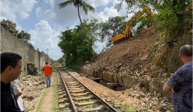 LINHA FÉRREA EM JOÃO PESSOA