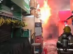 Incêndio atingiu Mercado Público de Mangabeira no último domingo de Páscoa