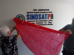 Após inaugurar nova sede, SINDSAT-PB exalta o 1º de maio, Dia do Trabalhador