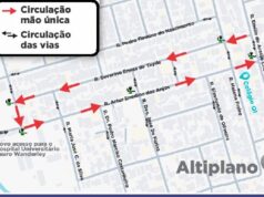 Implantação de novo binário melhora tráfego ao acesso recém construído entre o Altiplano e a UFPB