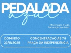 ‘Pedalada Azul’ acontece neste domingo e reforça importância do cuidado com a saúde do homem