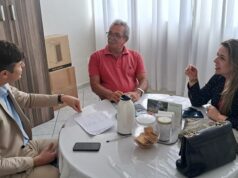 Presidente do SINDSATPB tem reunião com consultores do Consórcio Embracon de João Pessoa